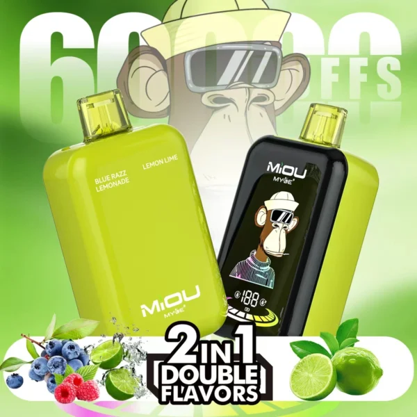 MYDE MIOU 60k 60000 Puffs Dual Flavor Vape | Two Flavours, One Easy Daily Driver - Immagine 10
