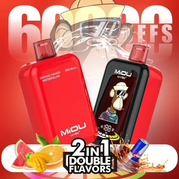 MYDE MIOU 60k 60000 Puffs Dual Flavor Vape | Two Flavours, One Easy Daily Driver - Immagine 9