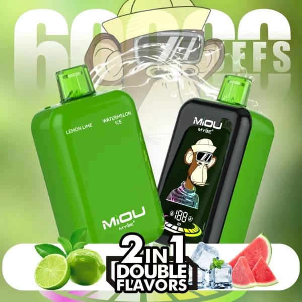 MYDE MIOU 60k 60000 Puffs Dual Flavor Vape | Two Flavours, One Easy Daily Driver - Immagine 7