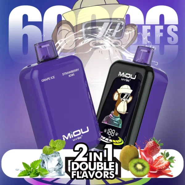 MYDE MIOU 60k 60000 Puffs Dual Flavor Vape | Two Flavours, One Easy Daily Driver - Immagine 6