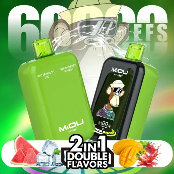 MYDE MIOU 60k 60000 Puffs Dual Flavor Vape | Two Flavours, One Easy Daily Driver - Immagine 5
