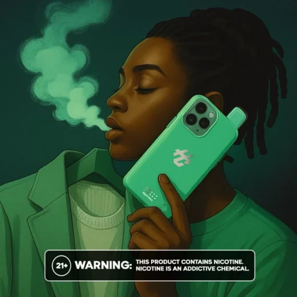 Saimeo Humo Hülle für iPhone 16 Pro (30.000 Züge) | Hohe Zugzahl, einfache Anwendung im Alltag